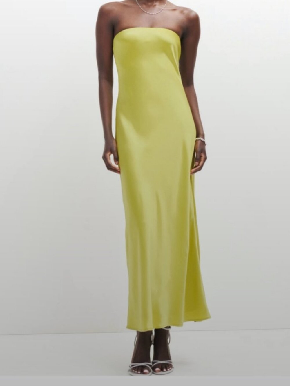 Reformation Joana Silk Dress